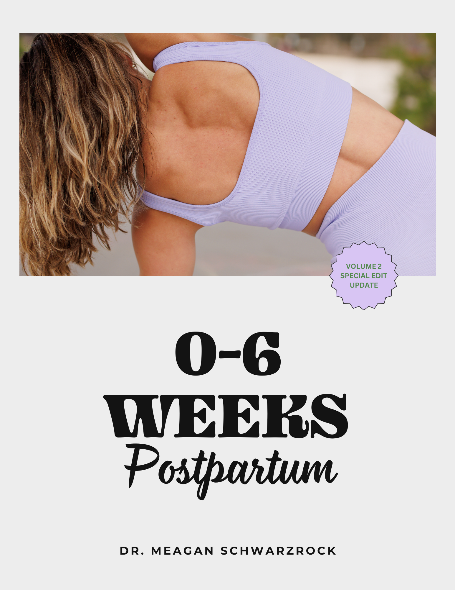 Return to Exercise Postpartum guide cover